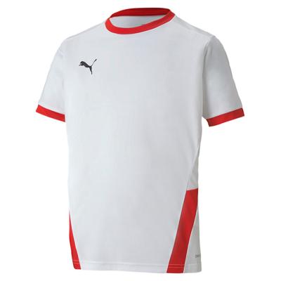 PUMA teamGOAL 23 Voetbalshirt Kids Wit Rood PUMA teamGOAL 23 Voetbalshirt Kids Wit Rood