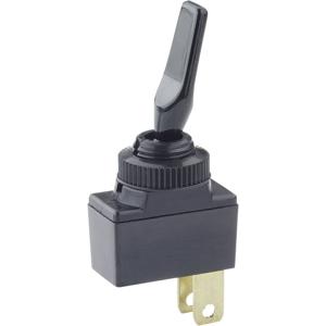 TRU COMPONENTS 1587840 Auto tuimelschakelaar TC-R13-18BS-SQ 12 V/DC 10 A 1x uit/aan Continu 1 stuk(s)