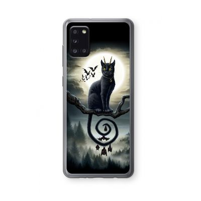 Moonlight Companions: Samsung Galaxy A31 Transparant Hoesje