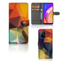 OPPO Reno5 Z | A94 5G | Book Case | Polygon Color