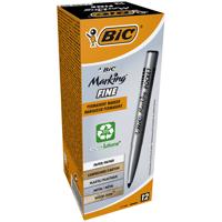 Viltstift Bic 1445 ecolutions rond fijn zwart | 12 stuks