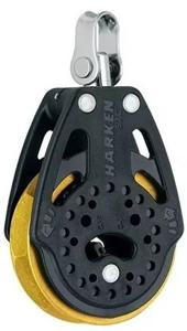 Harken 57c 1-schijfsblok Met Ratel Goud Default