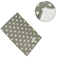 Placemat Ster katoen grijs 48 cm | 48 stuks