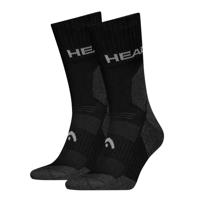 HEAD Wandelsokken All Climates Hiking Crew 2-pack Zwart-35/38