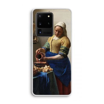 The Milkmaid: Samsung Galaxy S20 Ultra Transparant Hoesje