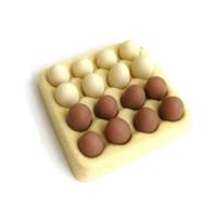 Poppenhuis mini ei doos met 16 eieren model speelgoed Poppenhuis mini ei doos met 16 eieren model speelgoed