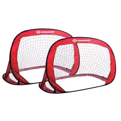Kooien - SCHILDKROT - Pop-Up - 120 x 80 x 80 cm - Buitenactiviteiten - 2 opvouwbare doelen + 4 stalen haken