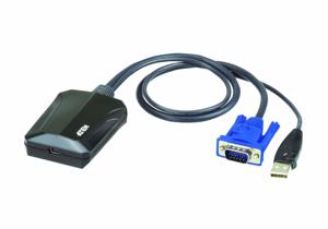 ATEN Laptop USB KVM Console Crash Cart-adapter