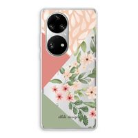 Sweet heaven geometrics: Huawei P50 Pro Transparant Hoesje