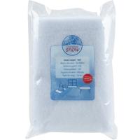 Sneeuwdeken - wit - 100 x 100 cm - polyester - sneeuwtapijt - kerstversiering