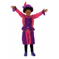 pieten verkleedset roze/paars, 6 tot 8 jaar pieten verkleedset roze/paars, 6 tot 8 jaar