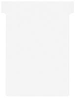 Nobo T-Kaarten Maat 3 Wit (100)