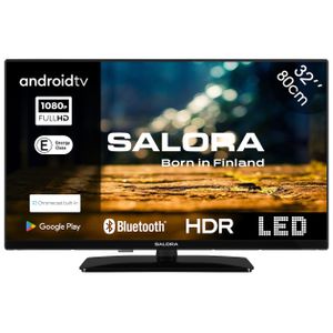 Salora 32XFA5400 tv 81,3 cm (32") Full HD Smart TV Wifi Zwart 250 cd/m²