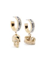 Philipp Plein boucles d'oreille Skull Crown