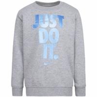 Kindersweater zonder Capuchon Nike Gifting Grijs - Maat: 6-7 jaar