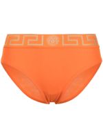 Versace culotte à bande Greca - Orange