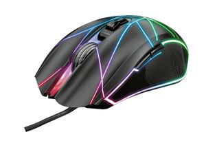Trust GXT 160X Ture RGB Gaming Mouse gaming muis 200 dpi - 4500 dpi, RGB led