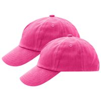 Myrtle Beach baseballcap voor volwassenen - 4x - Petjes - Fuchsia roze