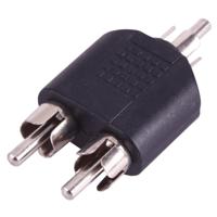 RCA mannetje naar 2 RCA mannetje Adapter