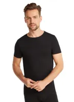 Heren Bamboe T-shirt ronde hals - Bamboe heren ondershirt - korte mouw