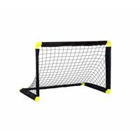 Alert Voetbalgoal inklapbaar - 1x - kunststof - 90 x 59 x 61 cm - buitenspeelgoed