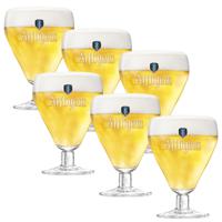 Affligem bierglazen op voet - 30cl - 6 stuks