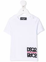 DSQUARED2 KIDS t-shirt à logo imprimé - Blanc