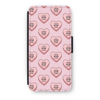 Chicks before dicks: iPhone SE 2020 Flip Hoesje