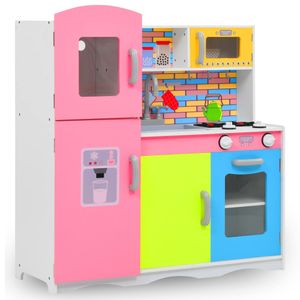 Kinderspeelkeuken 80x30x85 cm MDF meerkleurig