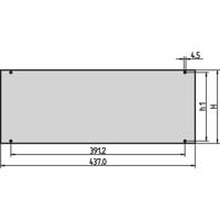 nVent SCHROFF 30828061 Frontpaneel 2 stuk(s)