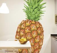Muursticker ananas Muursticker ananas
