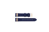 Horlogeband Guess W1157L3 Silicoon Blauw 19mm