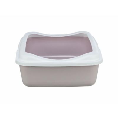 Kattenbak Trixie Classic Wit Lila Plastic 37 × 15 × 48 cm