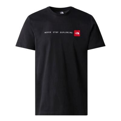 The North Face Never Stop Exploring S/S T-shirt Heren TNF Black XXL