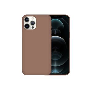 iPhone XR hoesje - Backcover - TPU - Bruin