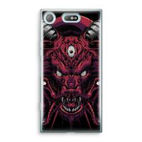 Hell Hound and Serpents: Sony Xperia XZ1 Compact Transparant Hoesje - thumbnail