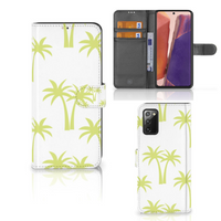 Samsung Galaxy Note 20 Hoesje Palmtrees