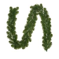 Dennenslinger/dennen guirlande - 4x - groen - 180 cm x 20 cm - 82 tips