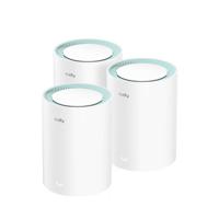 Cudy M1300 3-PACK mesh-wifi-systeem Dual-band (2.4 GHz / 5 GHz) Wi-Fi 5 (802.11ac) Wit 1 Intern