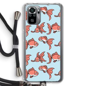 Blub: Xiaomi Redmi Note 10S Transparant Hoesje met koord