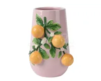 Vaas Sinaasappel Roze 22cm