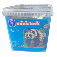Ministeck Panda (big) - XXL Emmer - 3700pcs - thumbnail