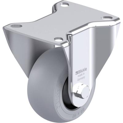Blickle BK-POES 80KF-SG Plaatstalen bokwiel Wieldiameter: 80 mm Draagvermogen (max.): 110 kg 1 stuk(s)