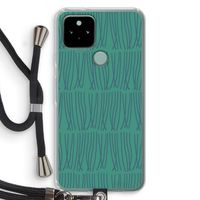 Swirls: Pixel 5 Transparant Hoesje met koord