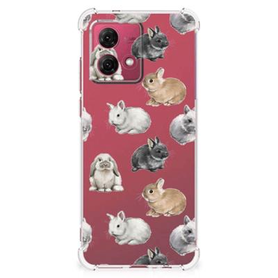 Case Anti-shock voor Motorola Moto G84 Konijntjes