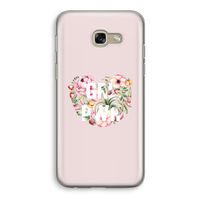 GRL PWR Flower: Samsung Galaxy A5 (2017) Transparant Hoesje