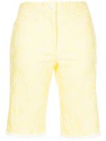 CHANEL Pre-Owned bermuda en broderie anglaise (2006) - Jaune