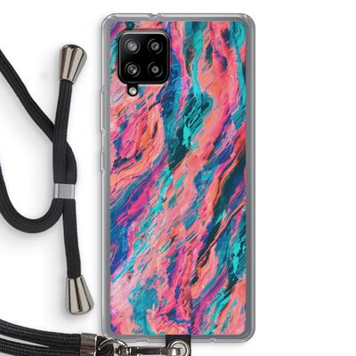 Electric Times: Samsung Galaxy A42 5G Transparant Hoesje met koord