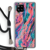 Electric Times: Samsung Galaxy A42 5G Transparant Hoesje met koord