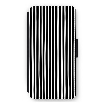 Stripes: iPhone 12 Pro Max Flip Hoesje